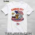 Kansas City Chiefs 250th Anniversary 1776 2026 Patriotic Statue of Liberty Jersey T Shirt