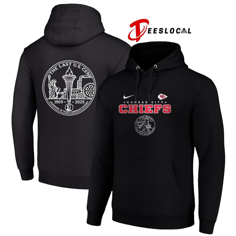 Kansas City Chiefs the last US cent honoring 116 years of America history shirt