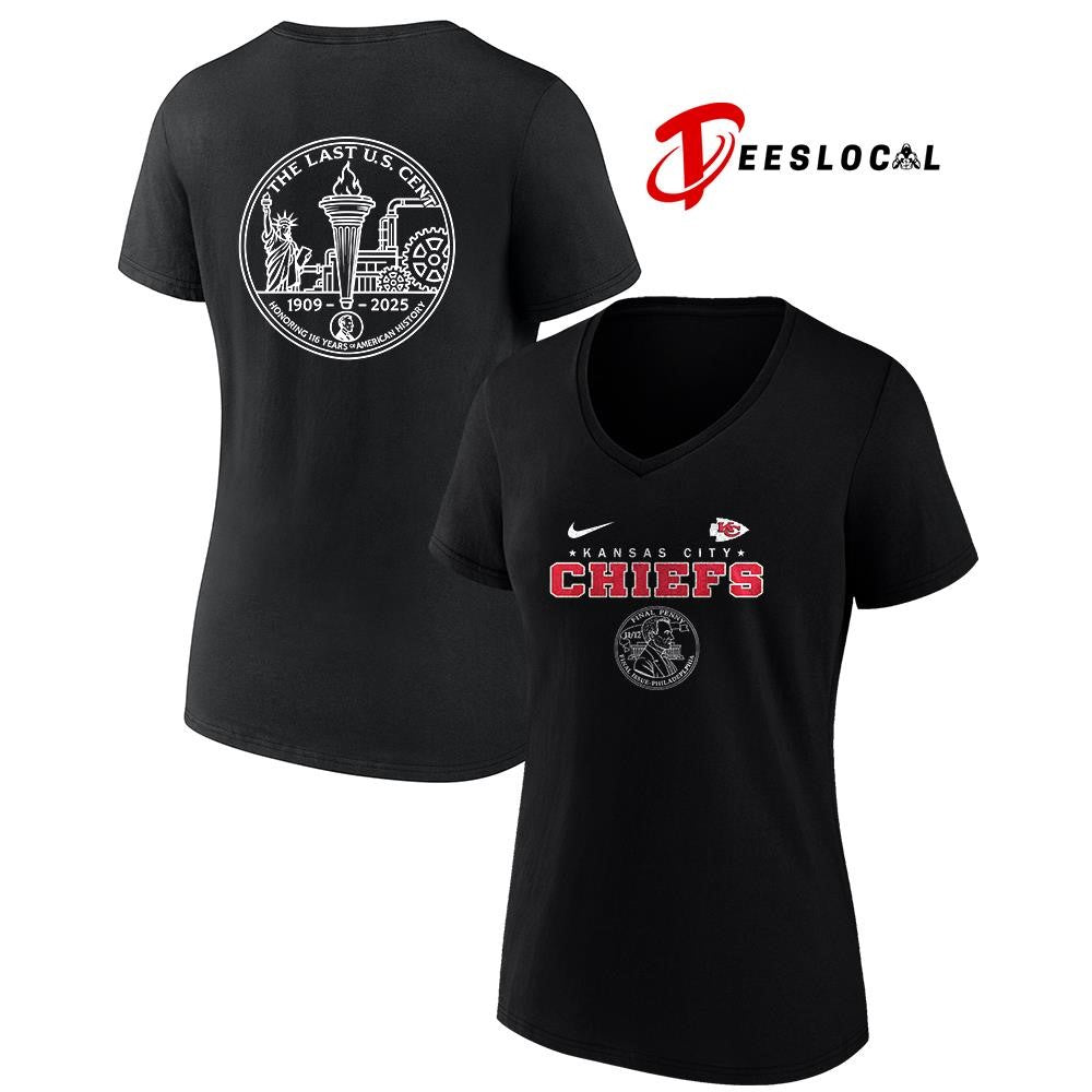 Kansas City Chiefs the last US cent honoring 116 years of America history shirt