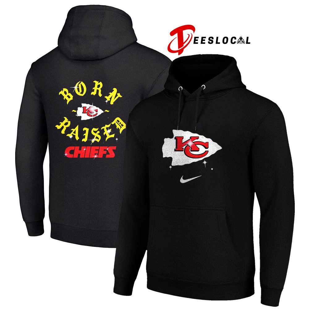 Kansas City Chiefs x Born and Raised logo shirt