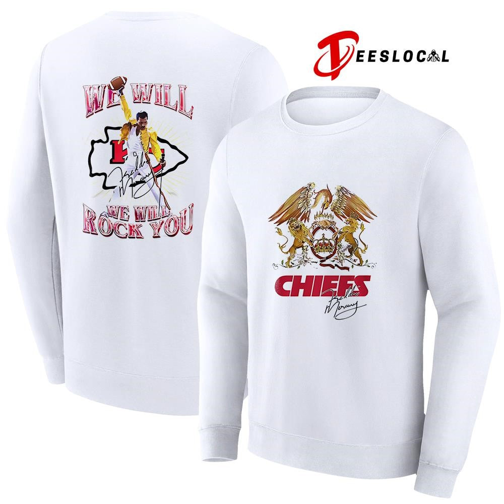 Kansas City Chiefs x Minnesota Vikings we will we will rock you signature shirt