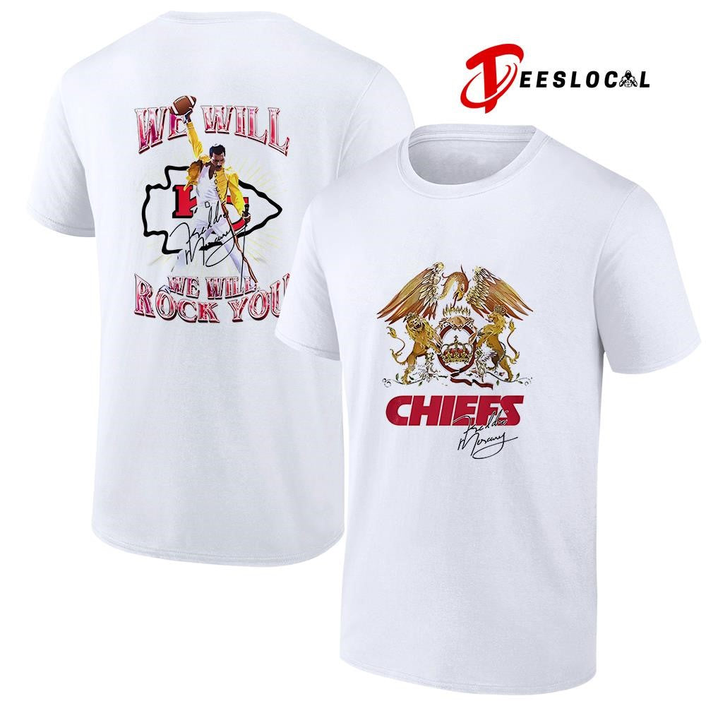 Kansas City Chiefs x Minnesota Vikings we will we will rock you signature shirt
