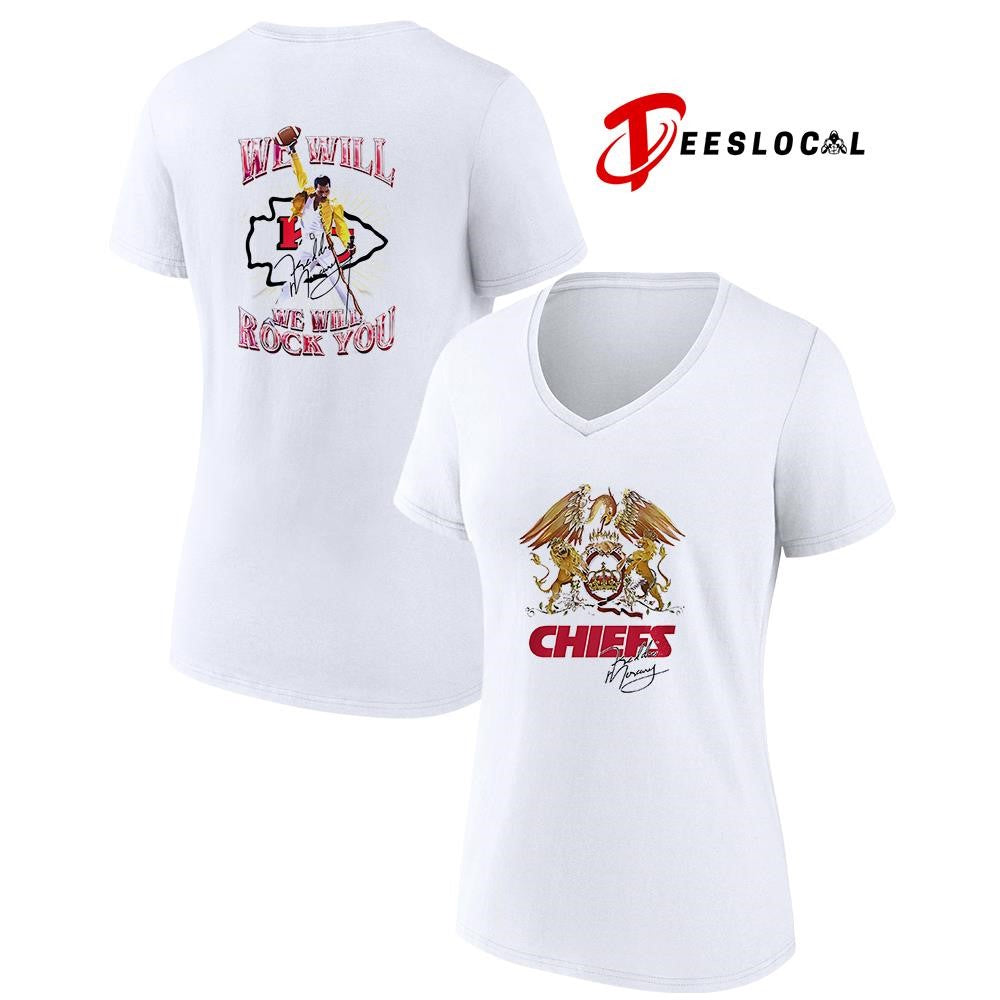 Kansas City Chiefs x Minnesota Vikings we will we will rock you signature shirt