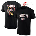 Kansas City Chiefs x Nurse care love inspire logo shirt