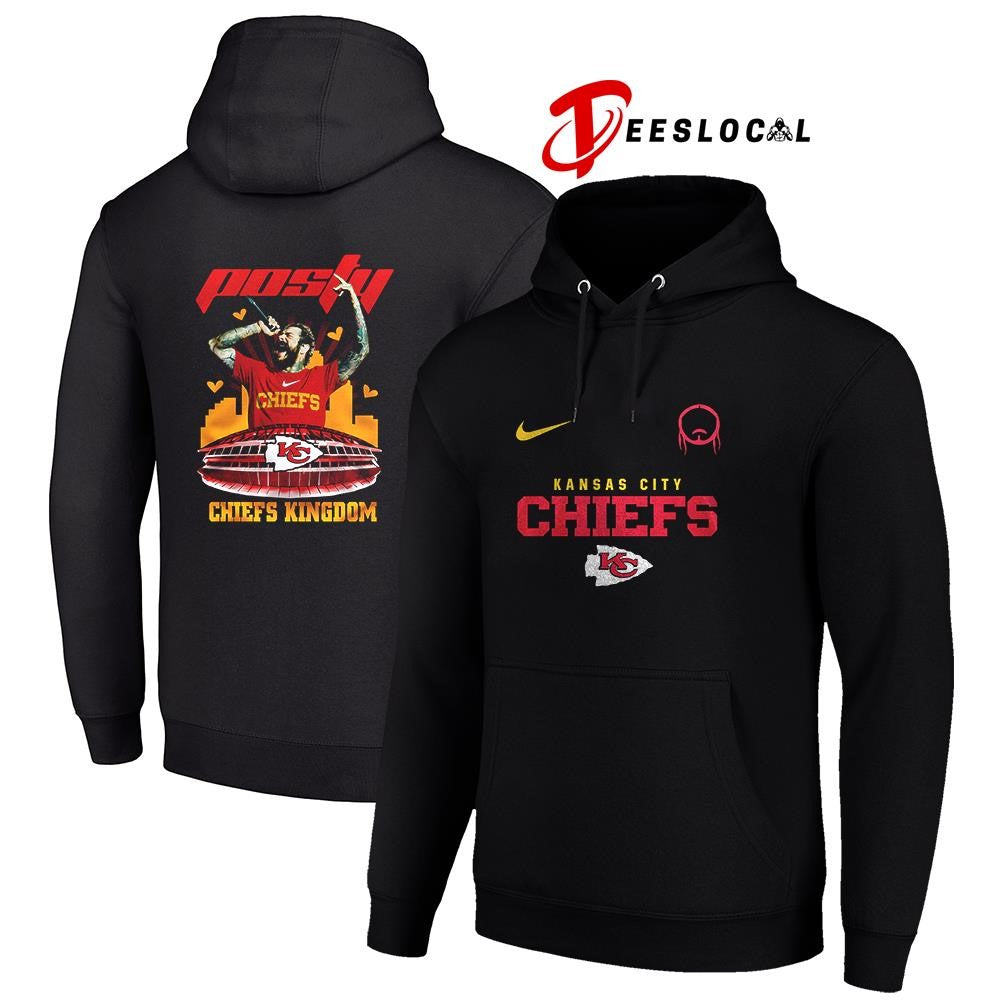 Kansas City Chiefs x Post Malone Posty stadium shirt
