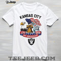 Kansas City Raiders 250th Anniversary 1776 2026 Liberty Bell Custom Jersey T Shirt