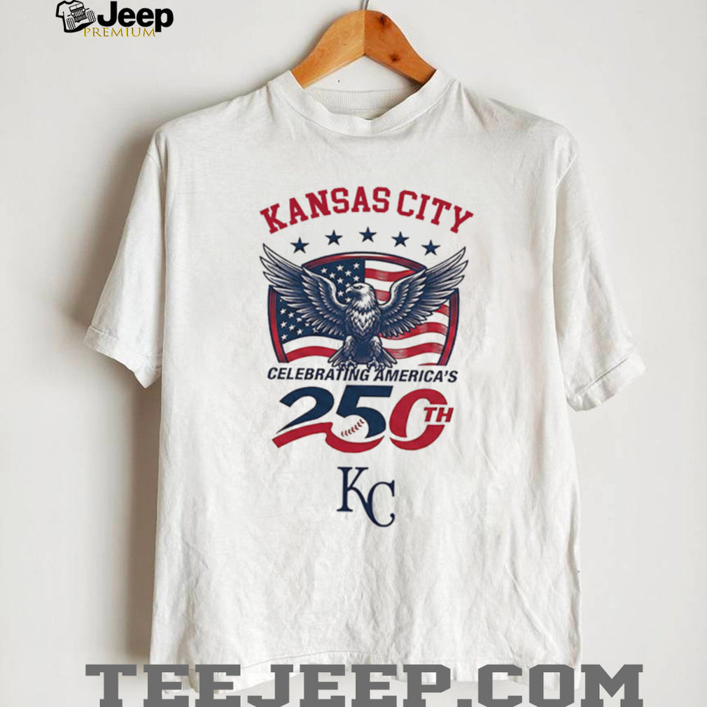 Kansas City Royals Celebrating America’s 250th Anniversary Custom Baseball Jersey T Shirt