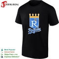 Kansas City Royals KC crown royal shield baseball logo vintage shirt