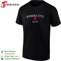 Kansas City interlocking letters since 1853 shirt