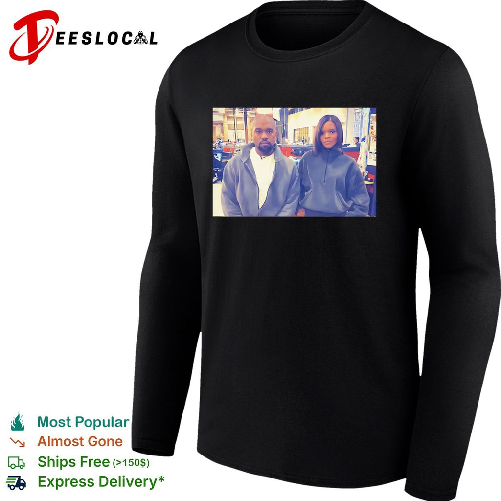 Kanye West and Candace Owens Black Lives Matter White Lives Matter Parody shirt