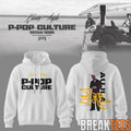Karan Aujla P-Pop Culture World Tour Signature White Hoodie