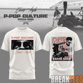 Karan Aujla P-Pop Culture World Tour White Signature T-Shirt