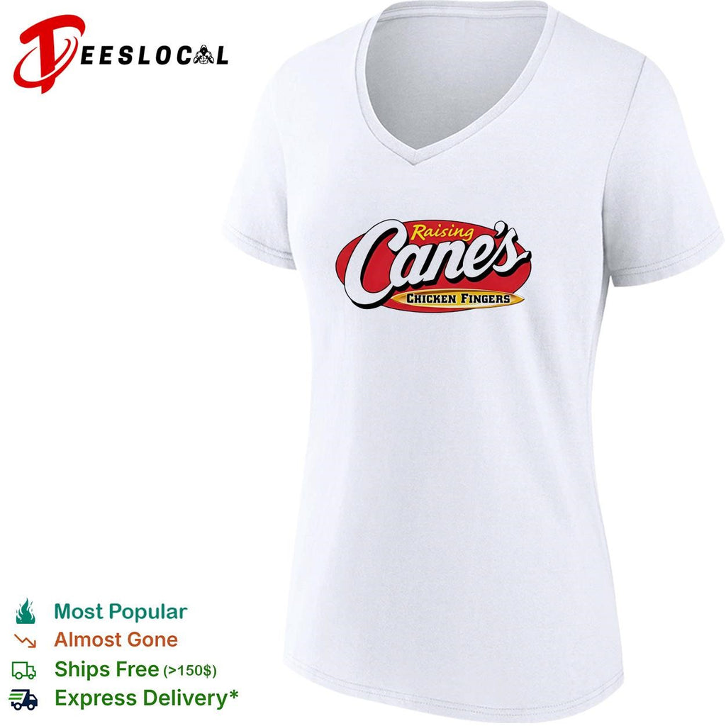 Karl Anthony wearing Towns KAT Raising Cane’s Chicken Fingers shirt