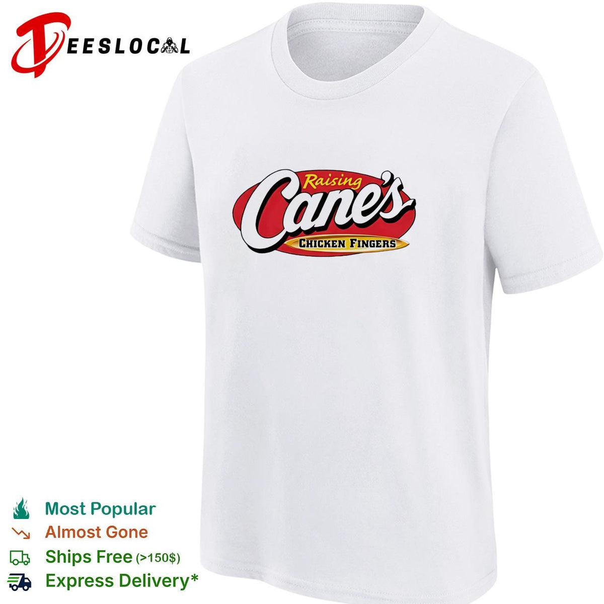 Karl Anthony wearing Towns KAT Raising Cane’s Chicken Fingers shirt