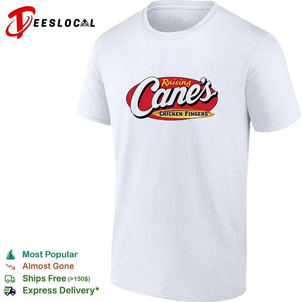 Karl Anthony wearing Towns KAT Raising Cane’s Chicken Fingers shirt