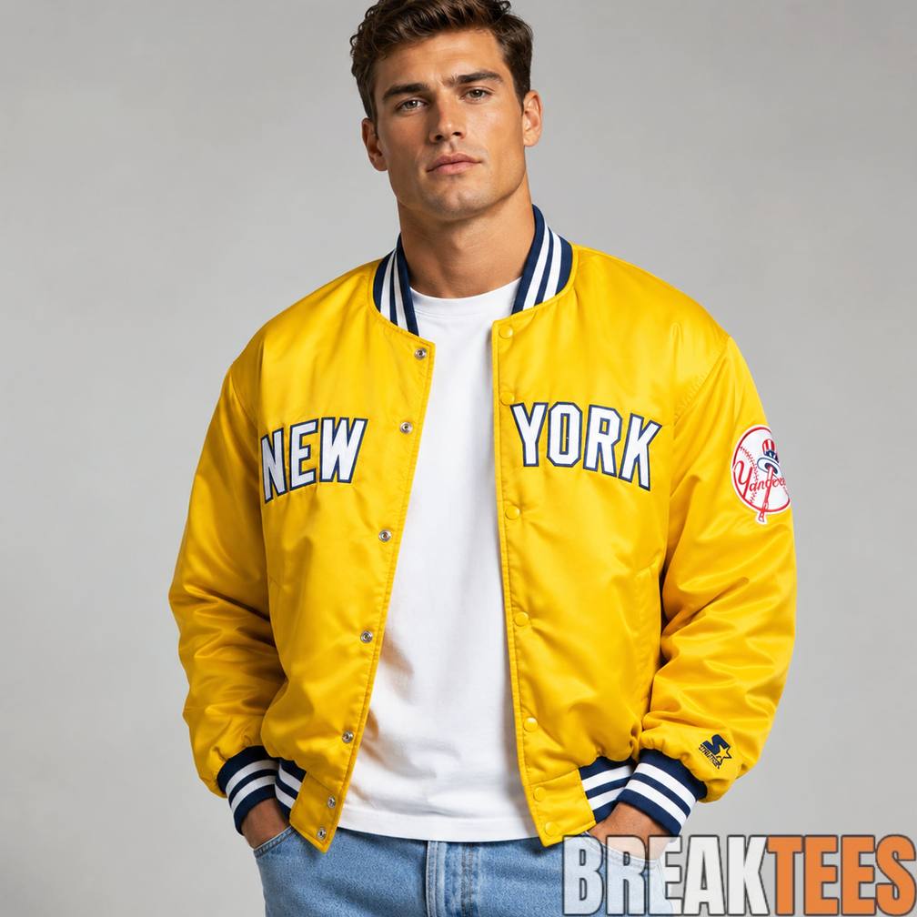 Karl-Anthony Towns New York Yankees Special Bomber Jacket