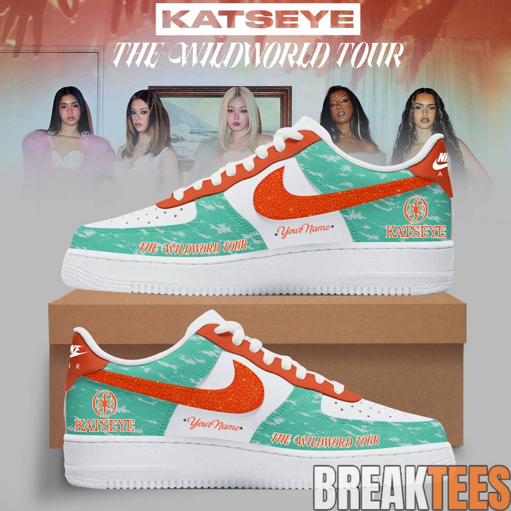 Katseye The Wildworld 2026 Tour Custom Air Force 1 Shoes