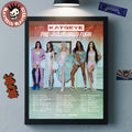 Katseye The Wildworld Tour 2026 Schedule Dates Home Decor Poster Canvas