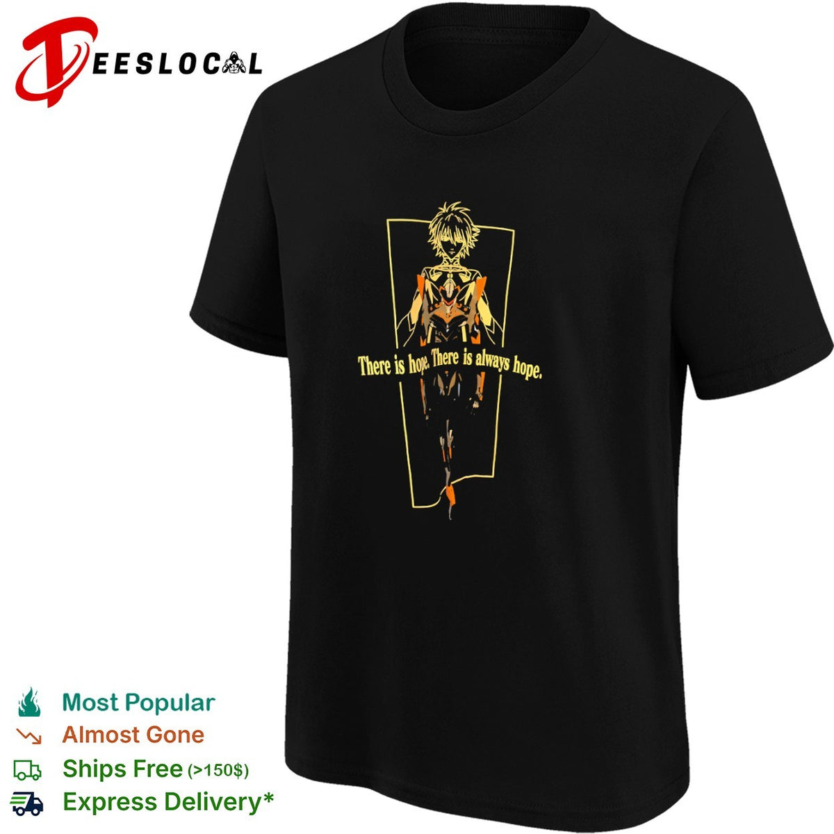 Kaworu Nagisa and Evangelion Unit 13 There is hope There is always hope shirt