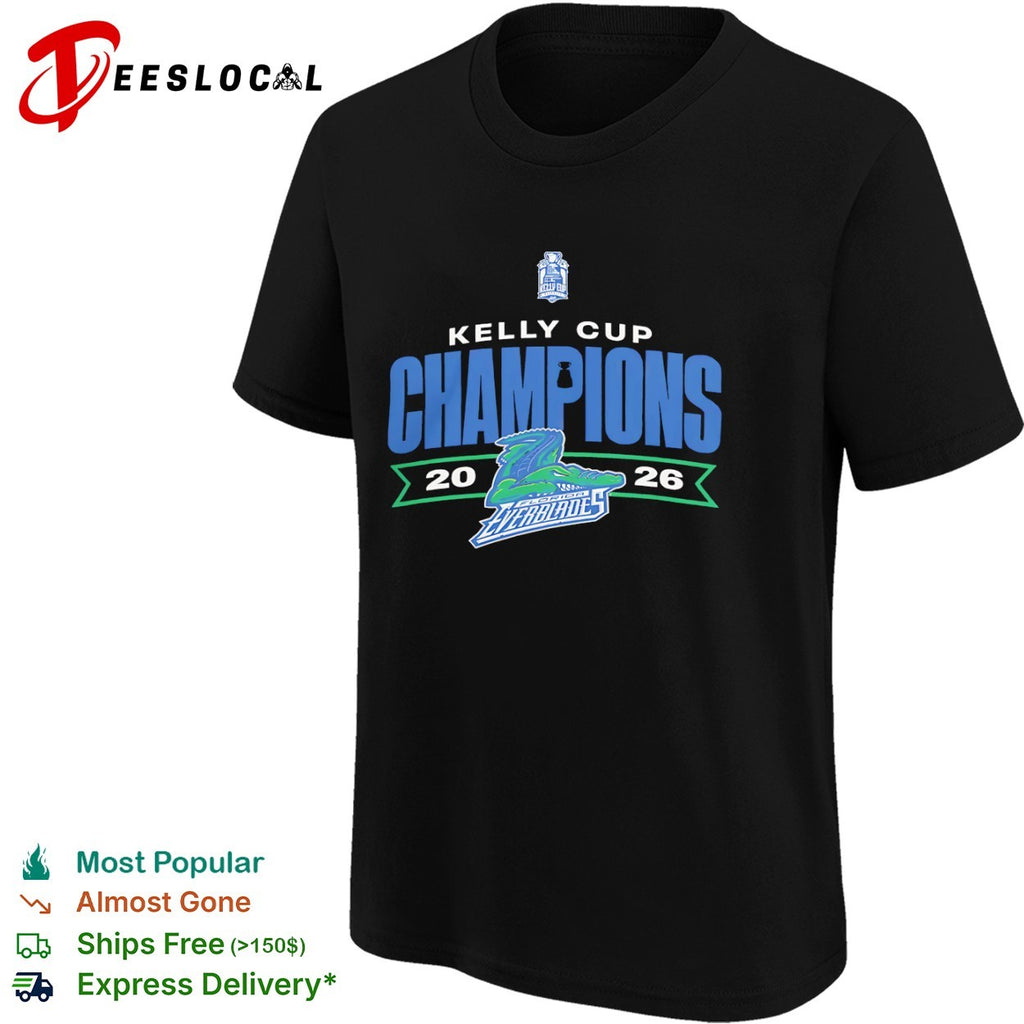 Kelly Cup Champions 20 26 Florida Everblades Hockey Tournament Winners shirt
