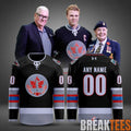 Kelowna Rockets Memorial Cup 2026 Night Custom Hockey Jersey