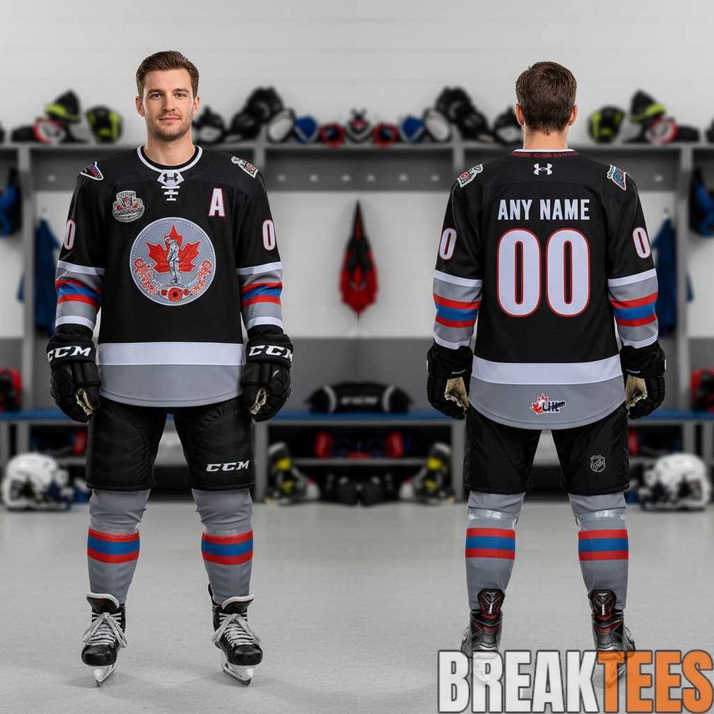 Kelowna Rockets Memorial Cup 2026 Night Custom Hockey Jersey