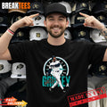 Ken Griffey Jr Seattle Mariners MLB pose Signature T-Shirt
