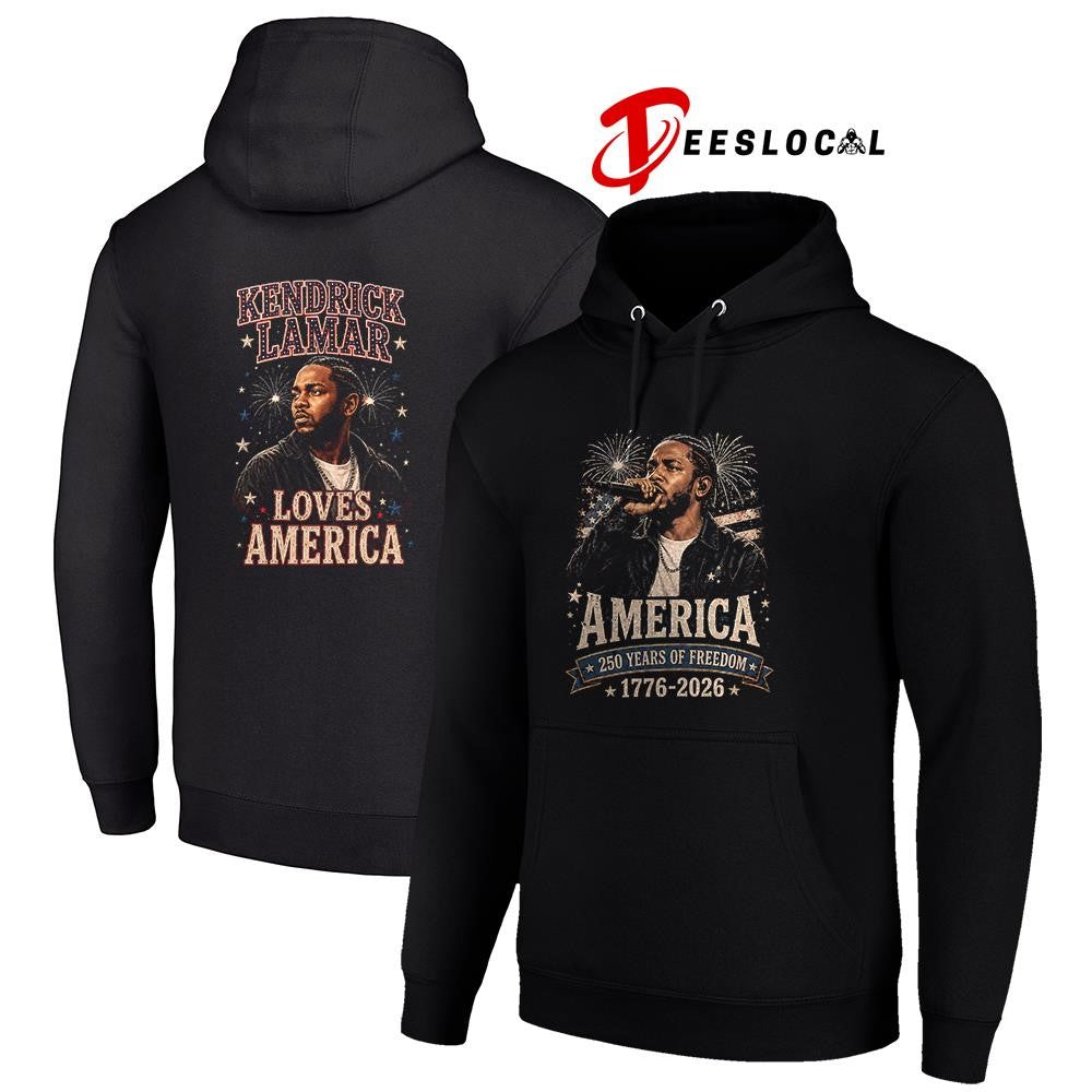 Kendrick Lamar America 250 years of freedom loves America shirt