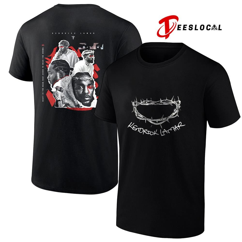 Kendrick Lamar Grand National Australia tour heavy is the head that chose to wear the crown graphic shirt