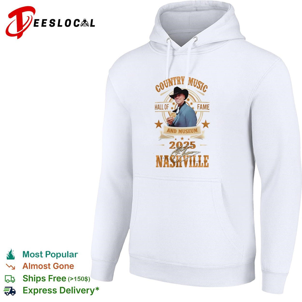 Kenny Chesney country music hall of fame and museum 2025 Nashville portrait shirt