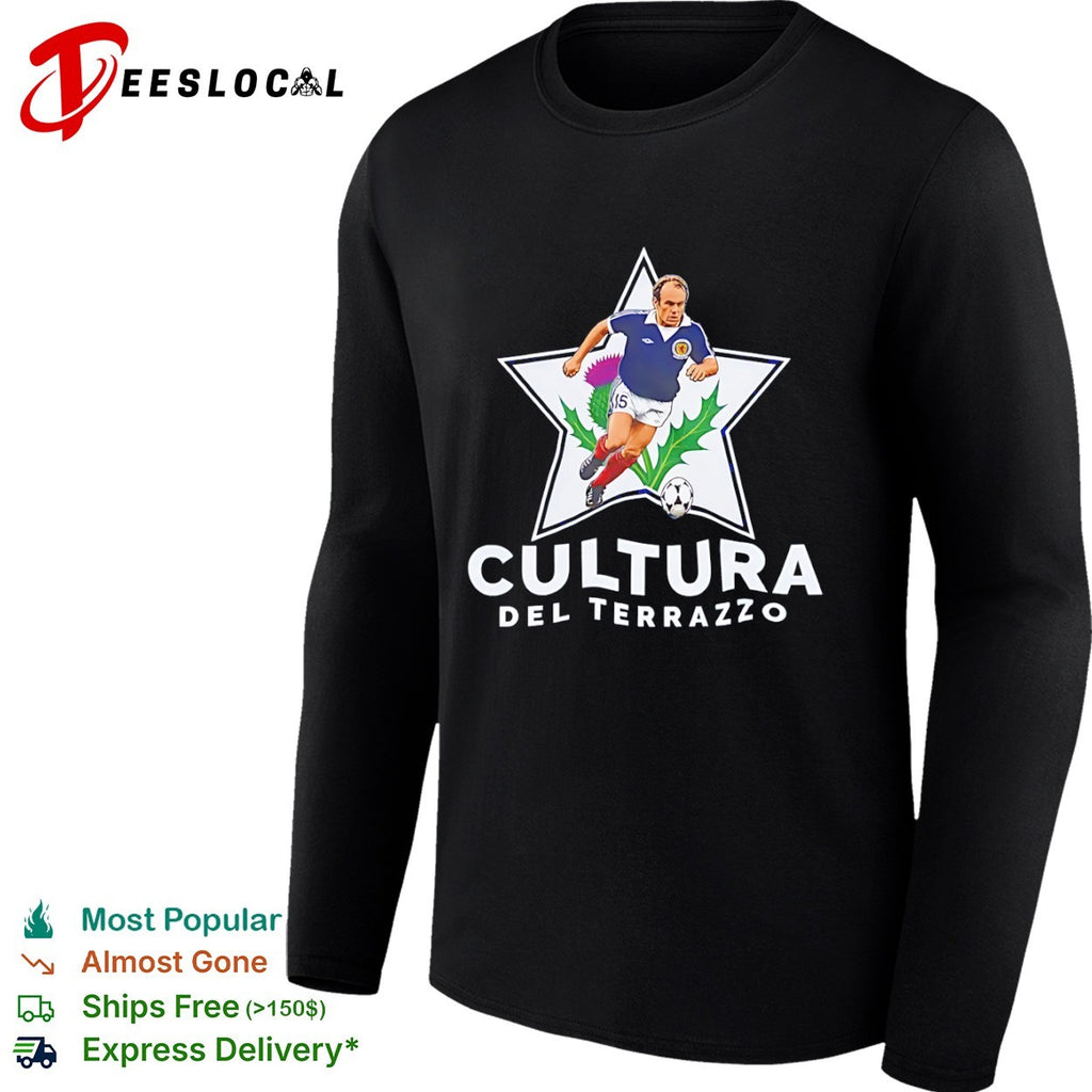 Kenny Dalglish Scotland National Team Cultura Del Terrazzo soccer shirt