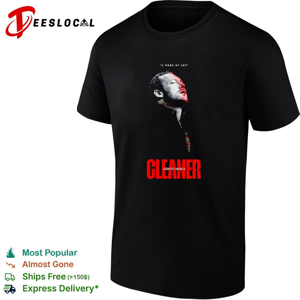 Kenny Omega Cleaner A Work of Art shirt