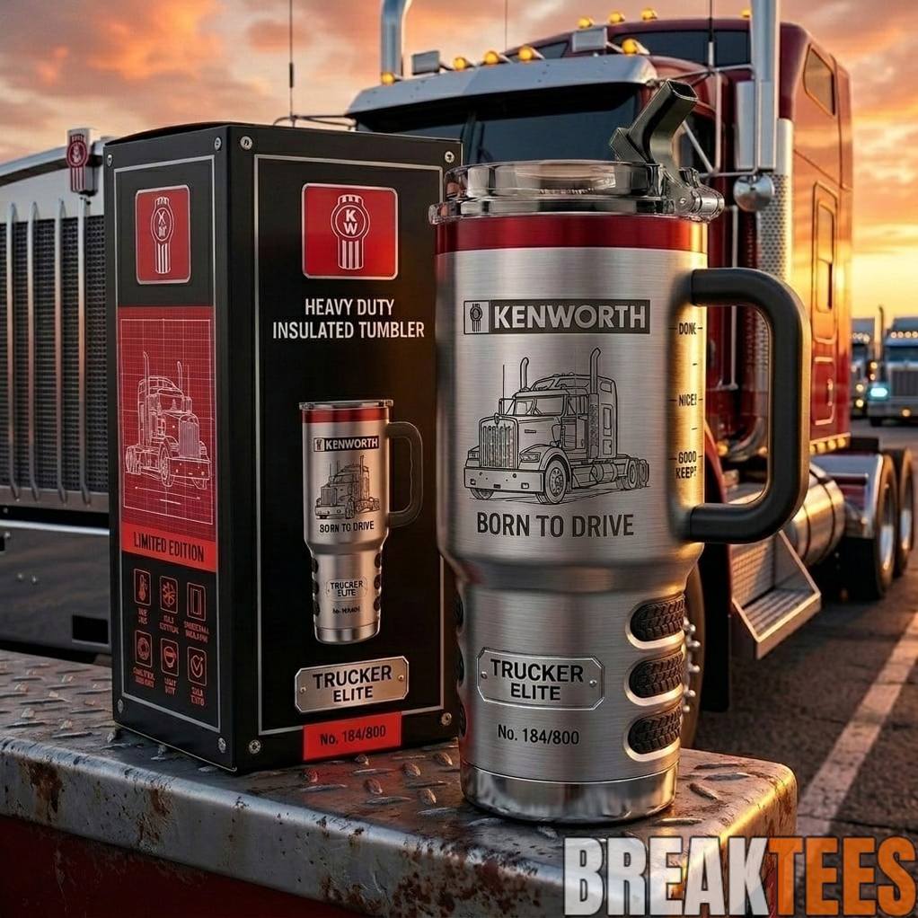 Kenworth Trucker Elite Special 40oz Tumbler