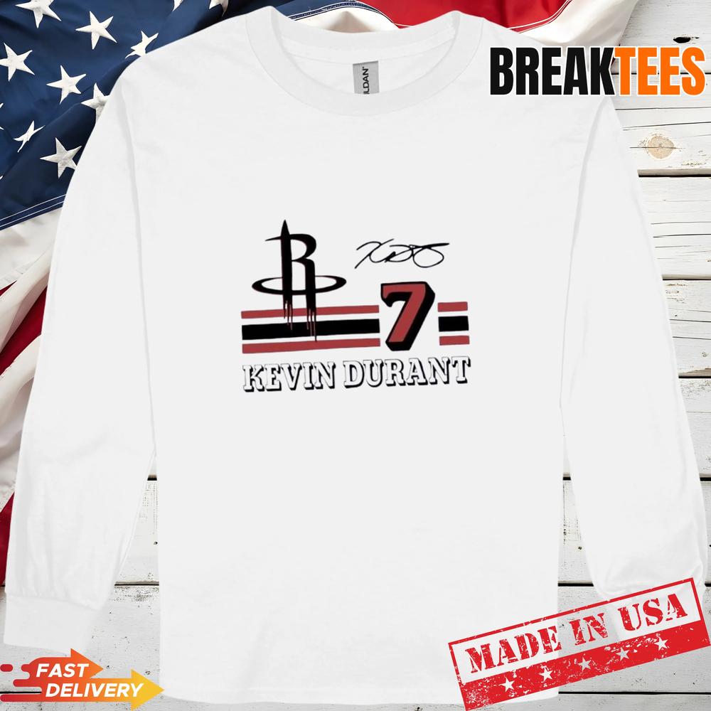 Kevin Durant 7 Houston Rockets 2026 NBA Playoff Signature T-Shirt