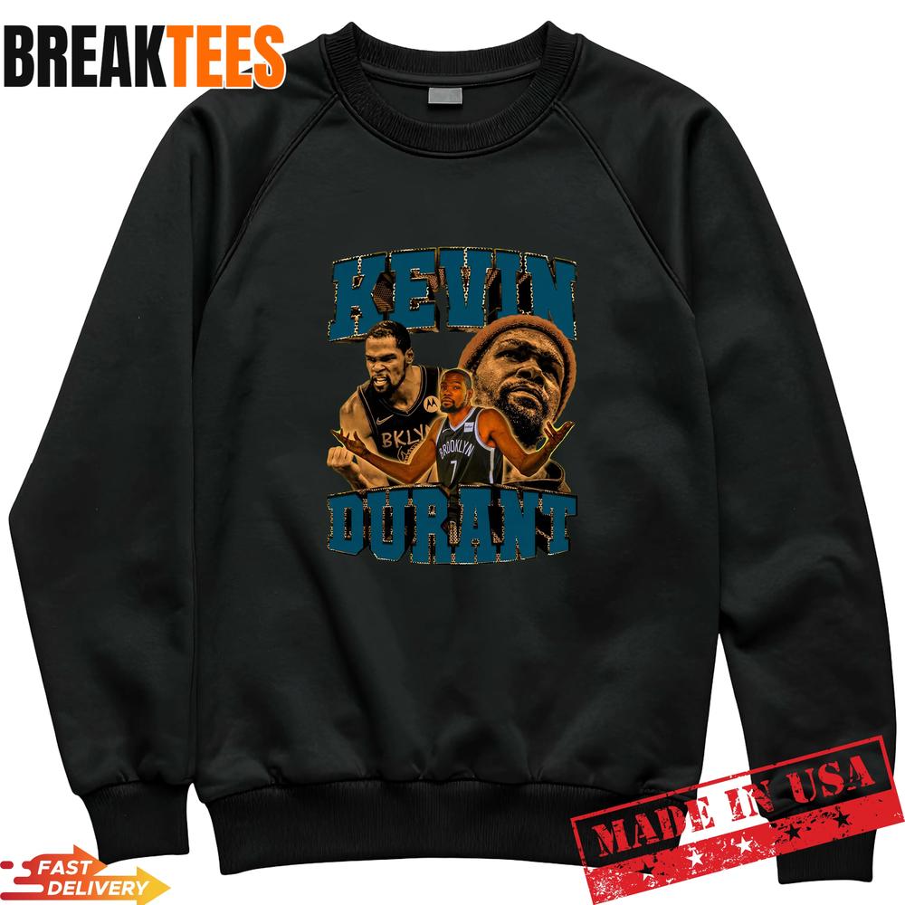 Kevin Durant Retro Basketball Fan Graphic T-Shirt