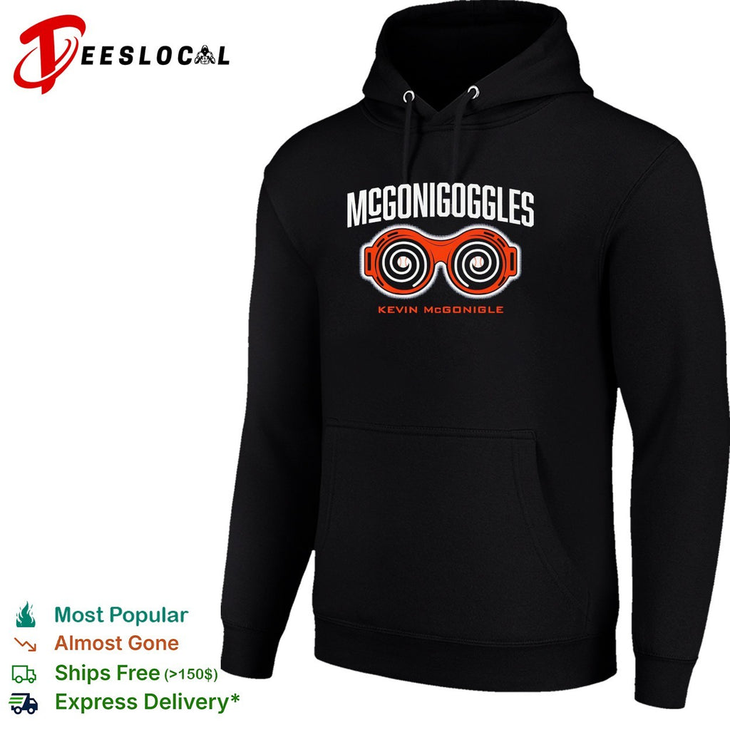 Kevin McGonigle Detroit Tigers baseball McGonigoggles shirt