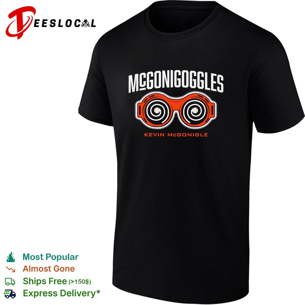 Kevin McGonigle Detroit Tigers baseball McGonigoggles shirt