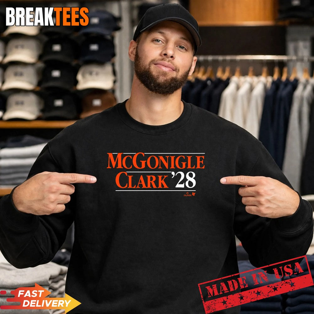 Kevin Mcgonigle Max Clark ’28 Detroit Baseball Shirt