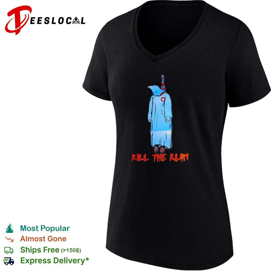 Kill the Klan Ku Klux Klan hanging rope anti hate political protest statement shirt