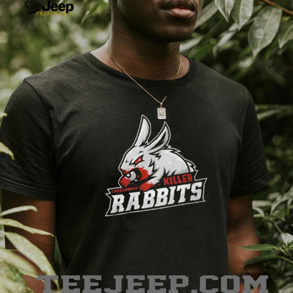 Killer Rabbits of Caerbannog Monty Python Beast Mascot T Shirt