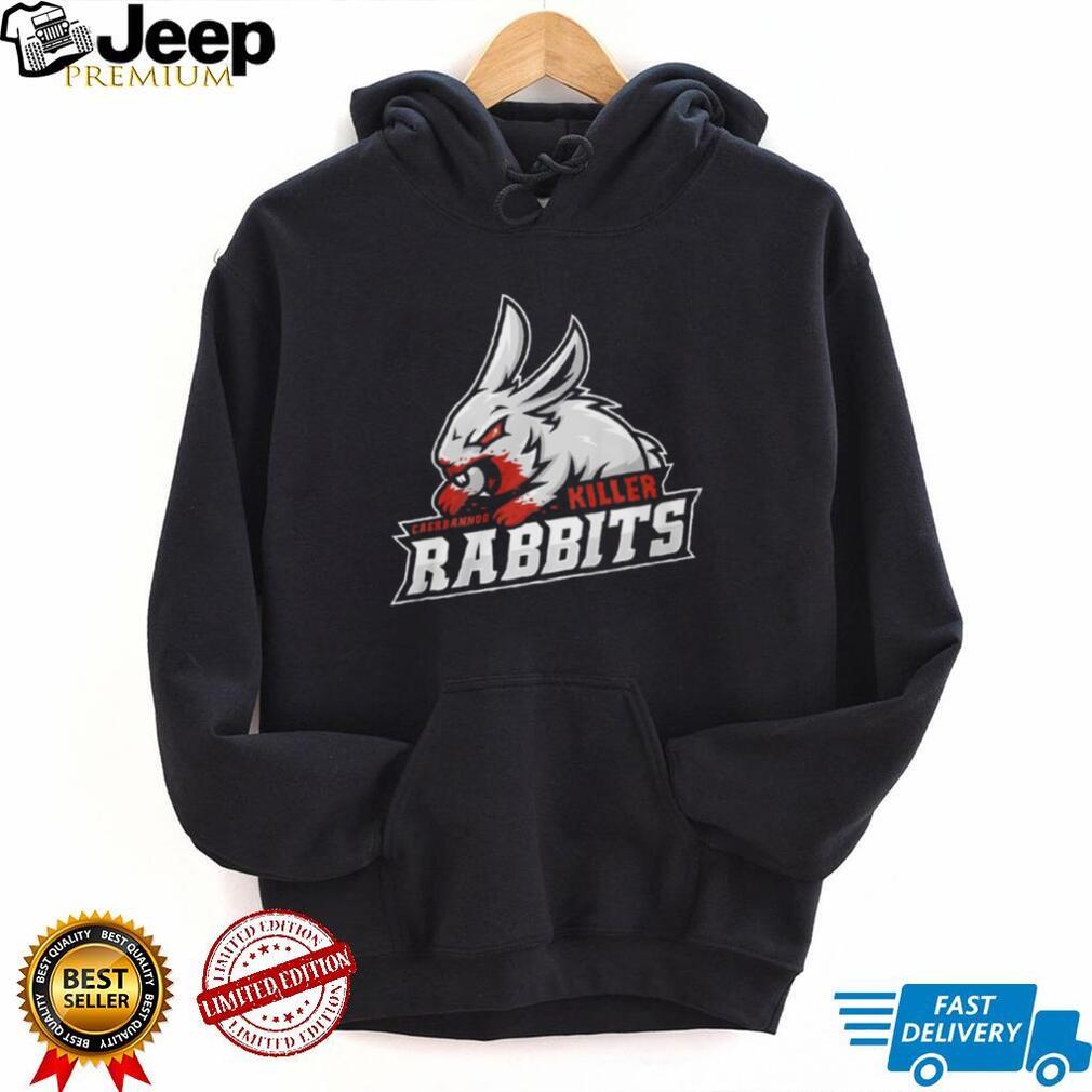 Killer Rabbits of Caerbannog Monty Python Beast Mascot T Shirt