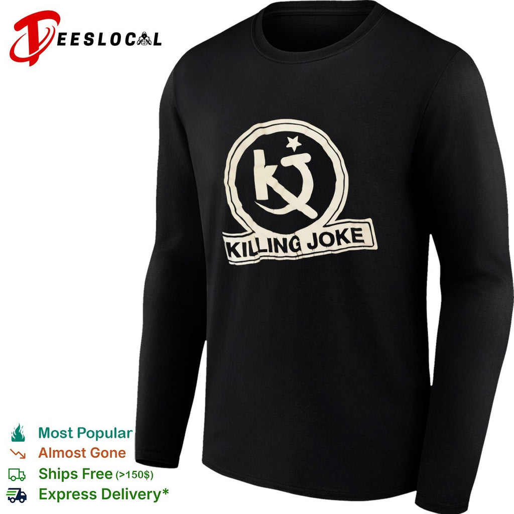 Killing Joke KJ logo hammer and sickle star shirt