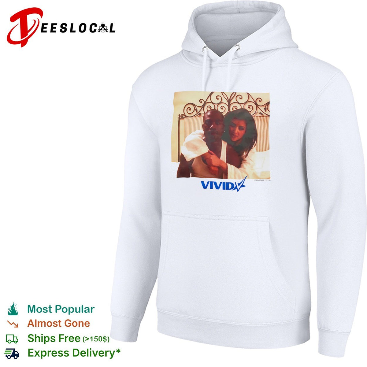 Kim Kardashian and Ray J Vivid shirt