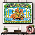 King Gizzard And The Lizard Wizard Naarm Melbourne 2025 Event Poster At Sidney Myer Music Bowl On December 12 2025 Decor Poster Canvas