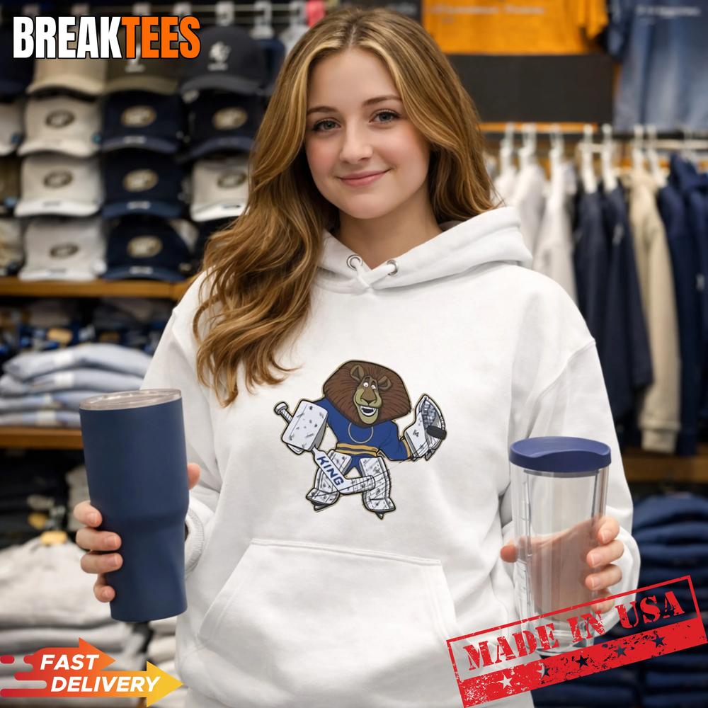 King of the Crease 2026 Playoffs Buffalo Sabres Hockey T-Shirt