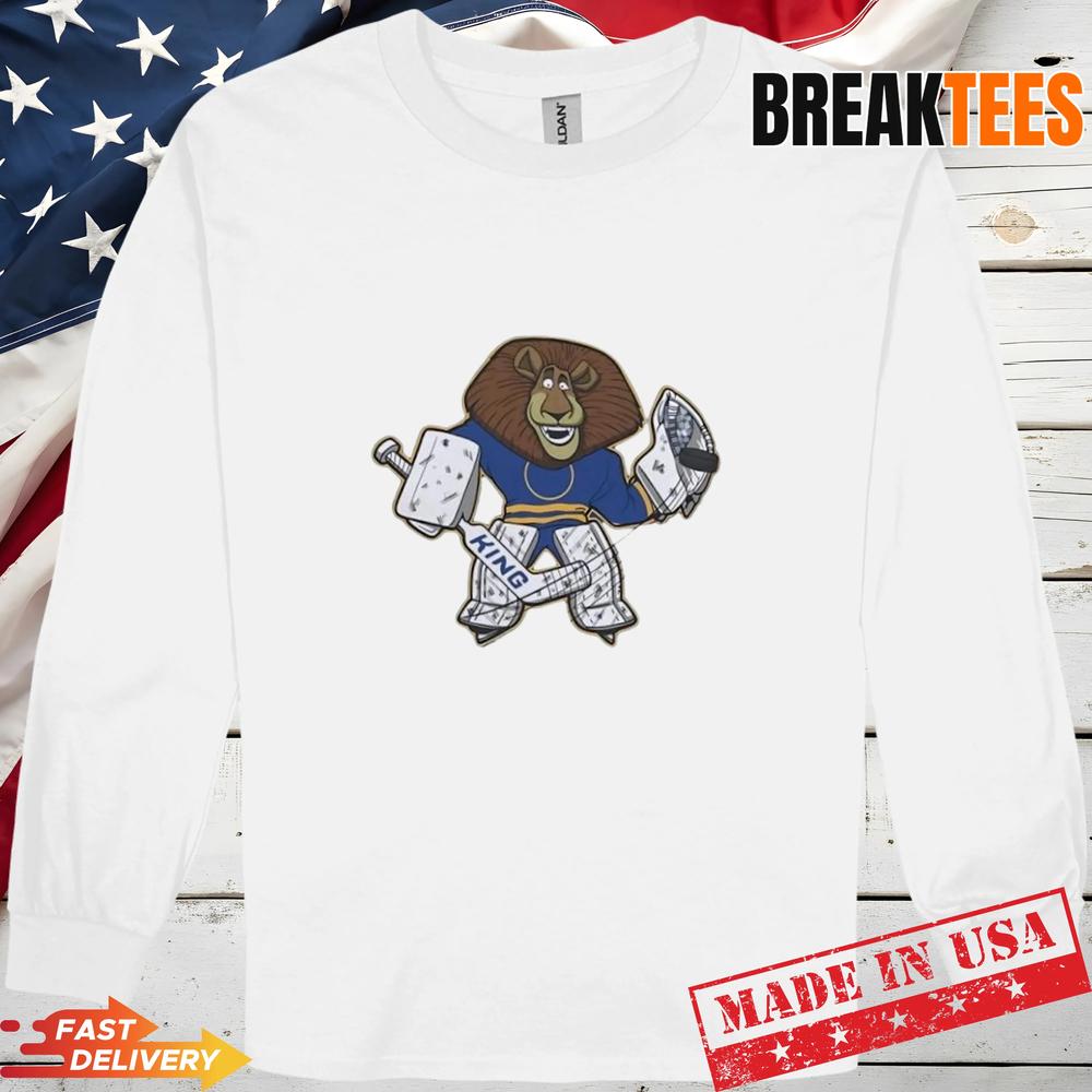 King of the Crease 2026 Playoffs Buffalo Sabres Hockey T-Shirt