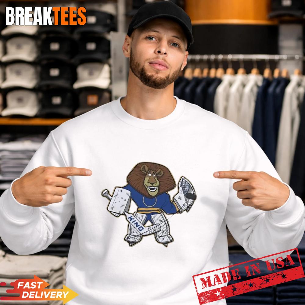 King of the Crease 2026 Playoffs Buffalo Sabres Hockey T-Shirt
