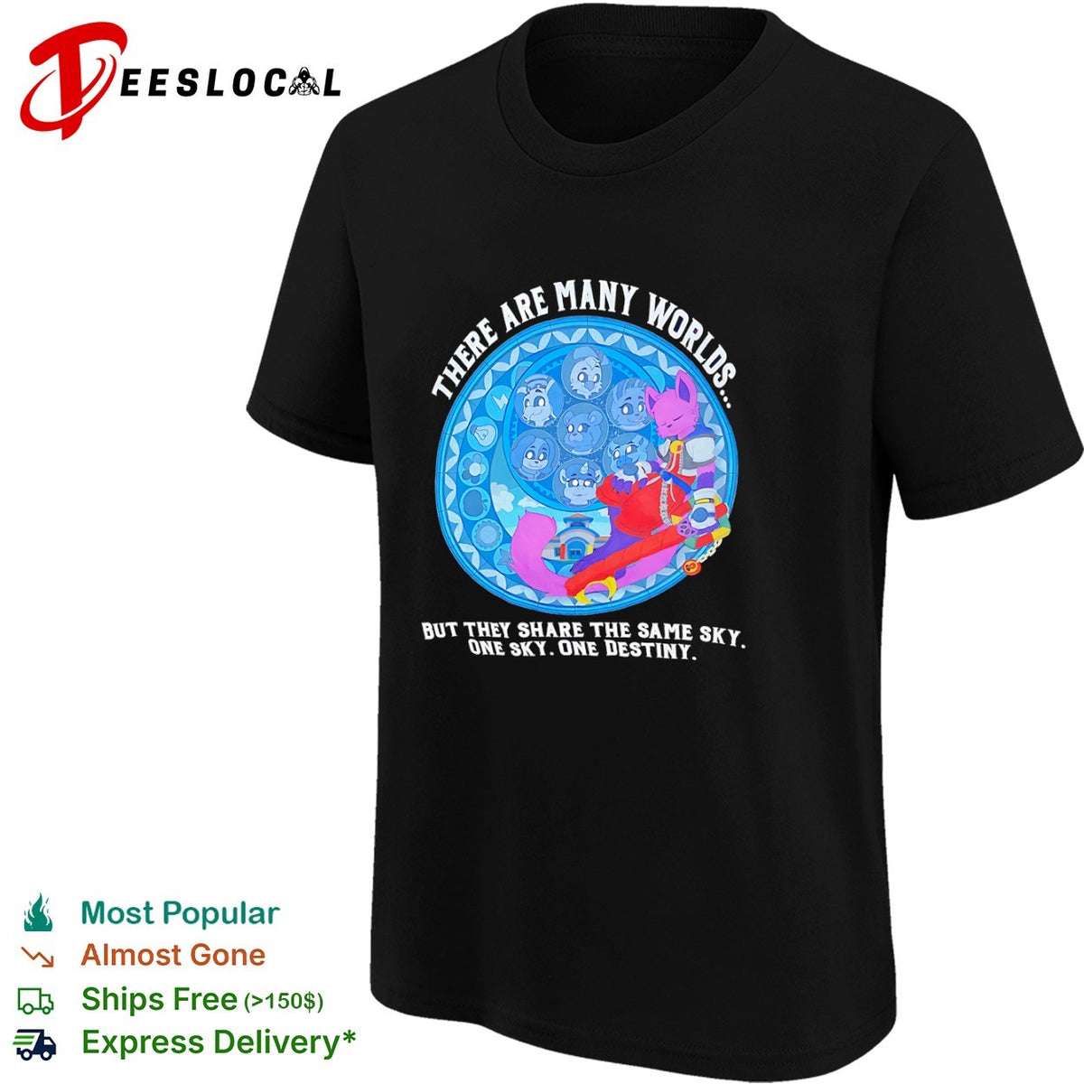 Kingdom Hearts Paw Patrol mashup There are many worlds but they share the same shirt