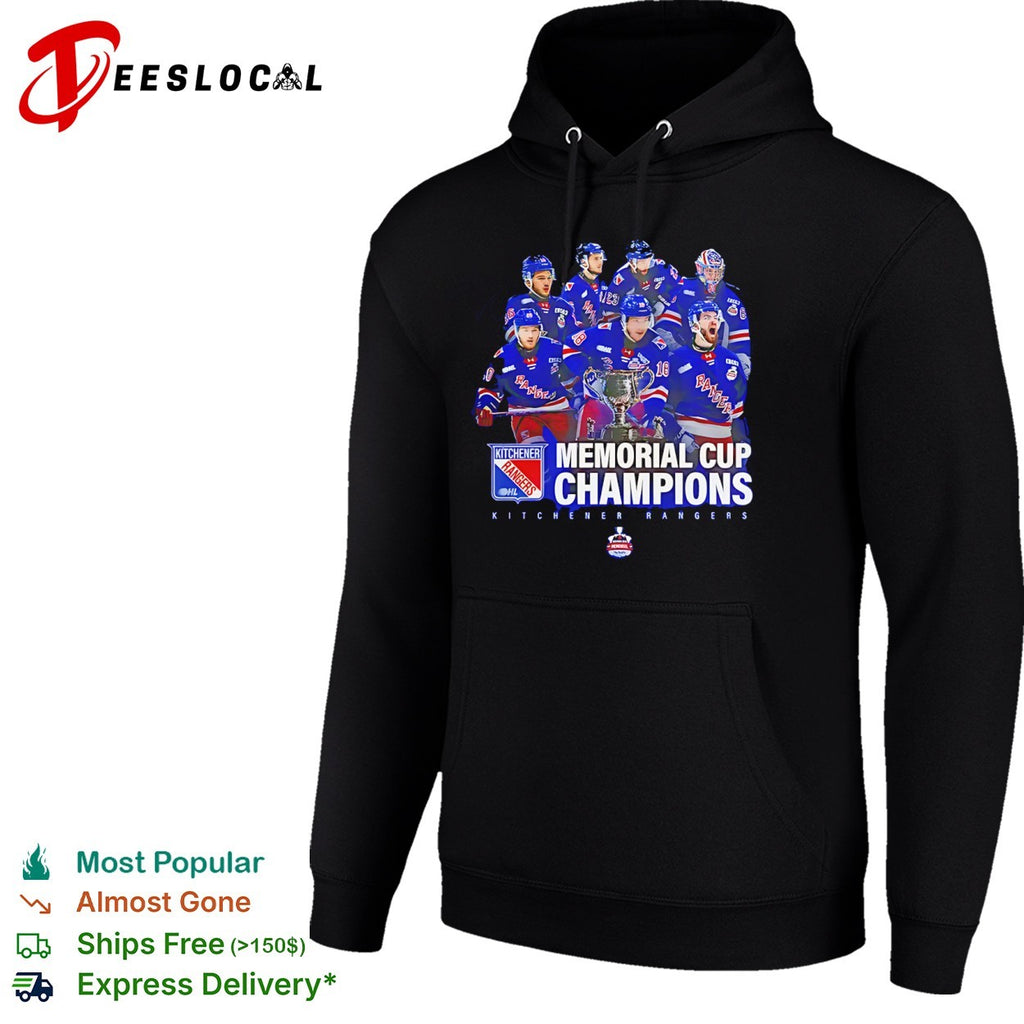 Kitchener Rangers Memorial Cup Champions team players OHL hockey shirt