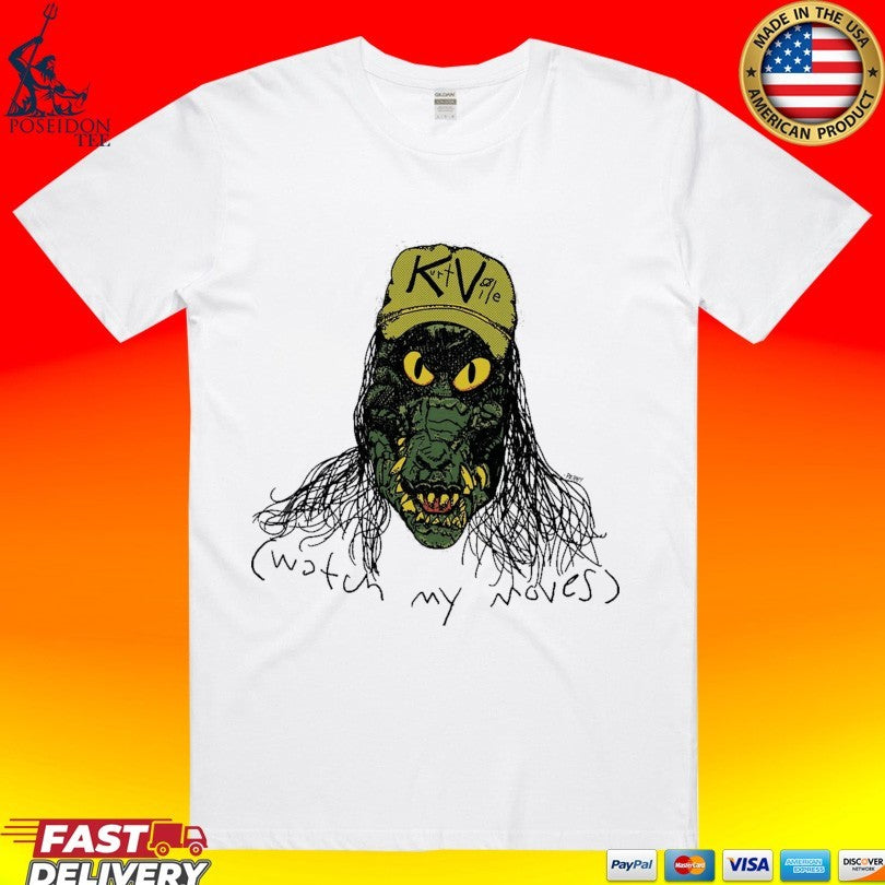 Kurt Vile Watch My Moves Gatorface T-shirt